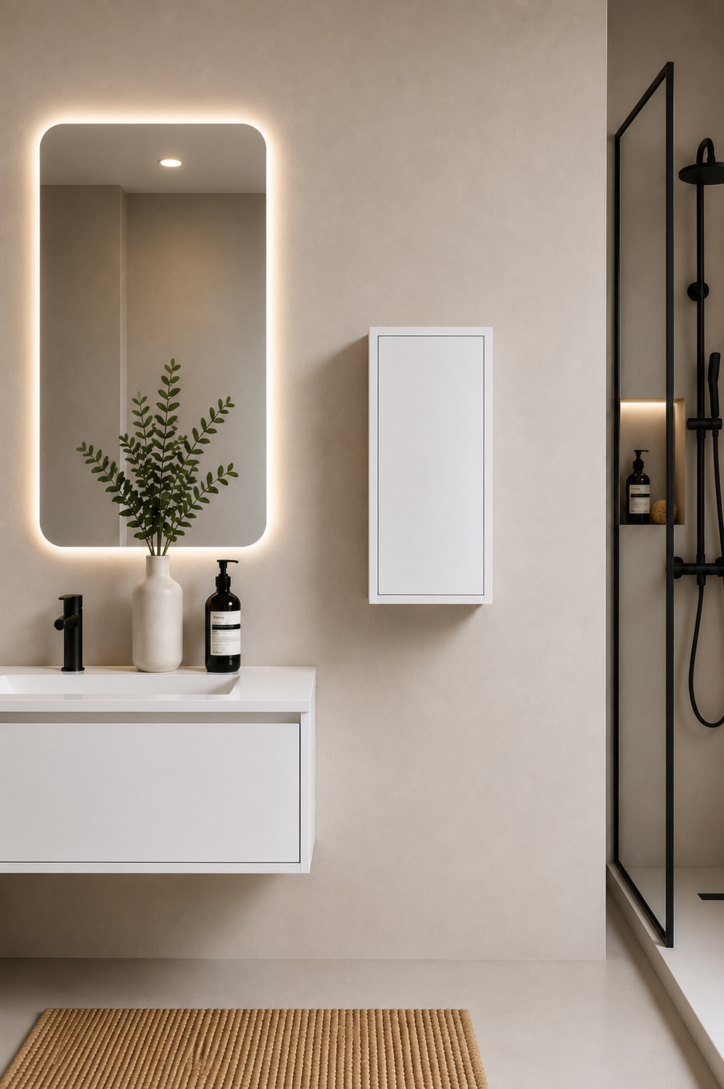 Coluna de casa de banho FLORENCIA uma porta 70 cm