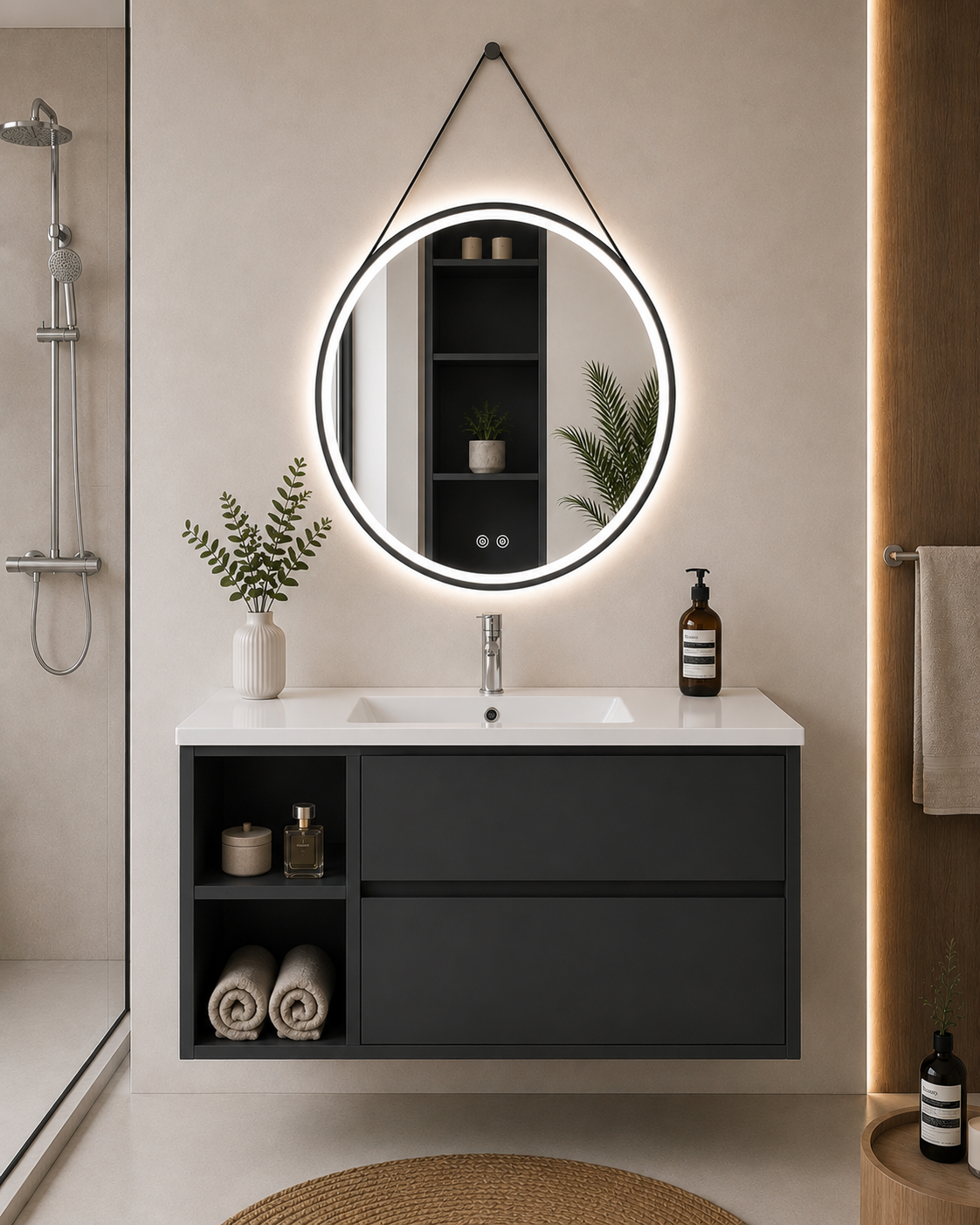 Mueble de baño Zeus con lavabo