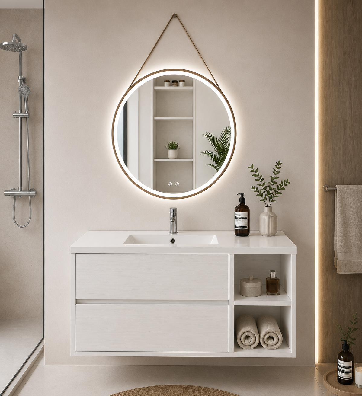 Mueble de baño Zeus con lavabo