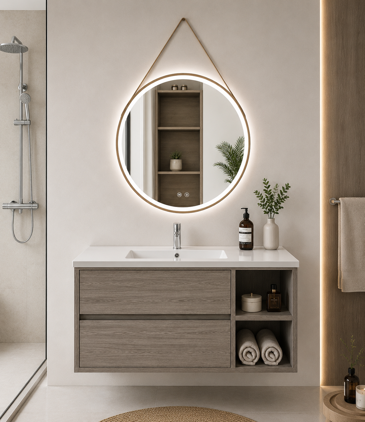 Mueble de baño Zeus con lavabo