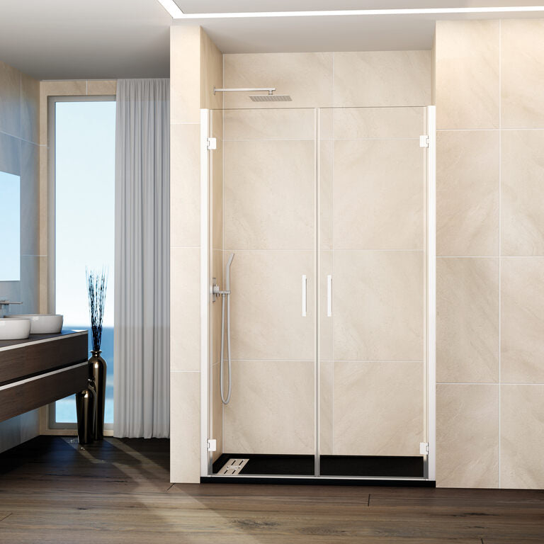 Mampara frontal abatible 2 puertas GLASS